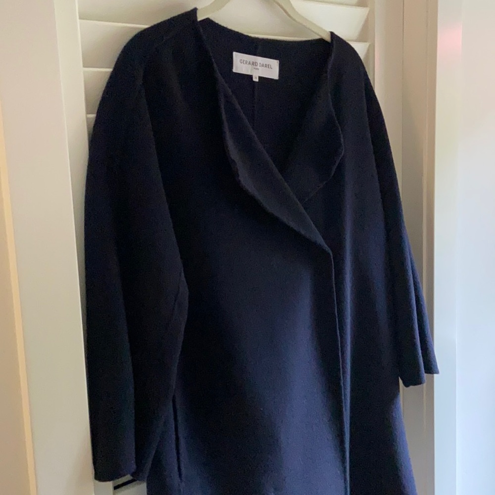 Gerard Butler Cocoon Style Coat